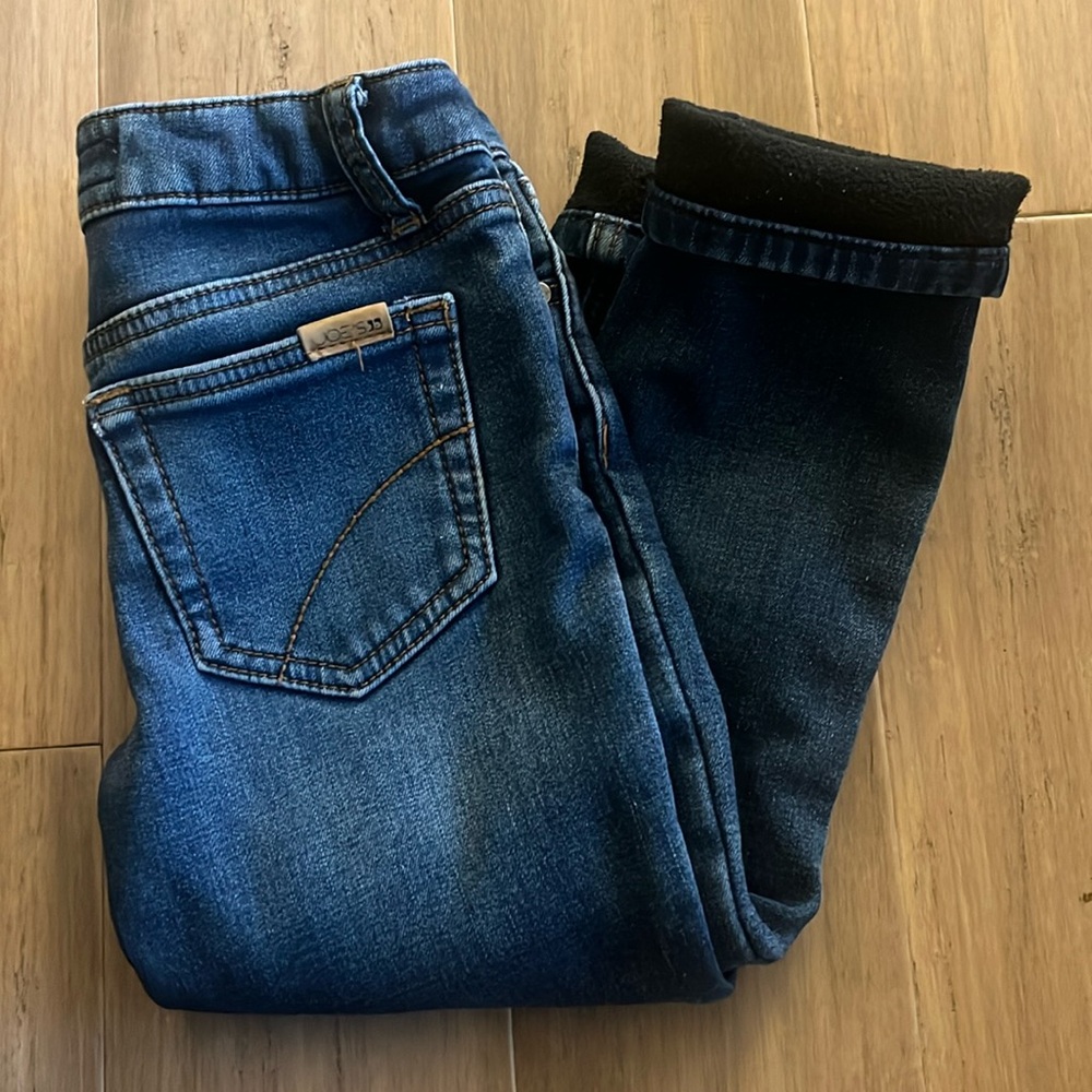 Joe’s Jeans Fleece Lined Adjustable Waist Denim Sz 5